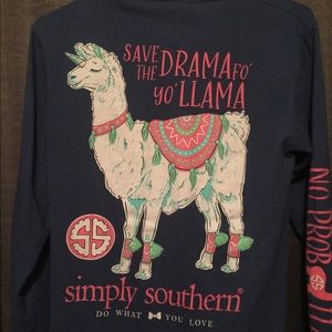 Simply southern shirt NWOT